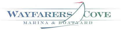 Logo, Wayfarers Cove Marina and Beach, LLC.