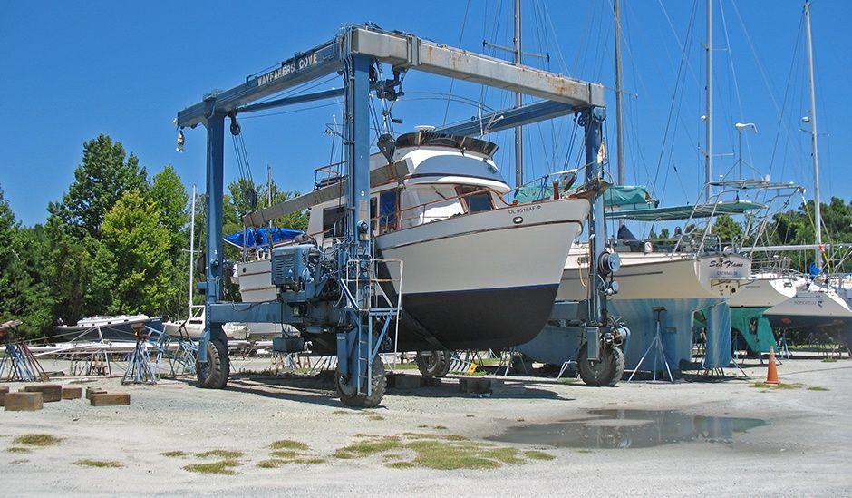 Photo of boatyard