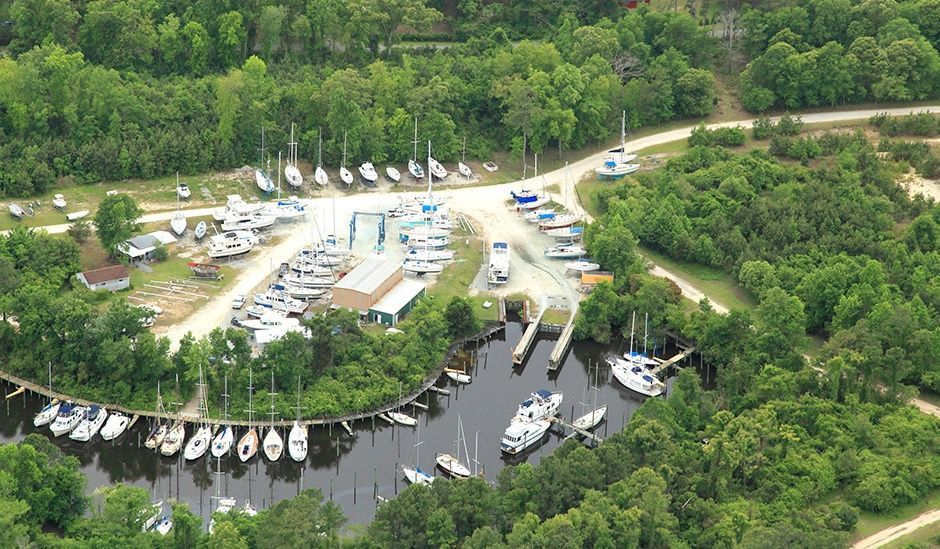 Photo of boats at docks